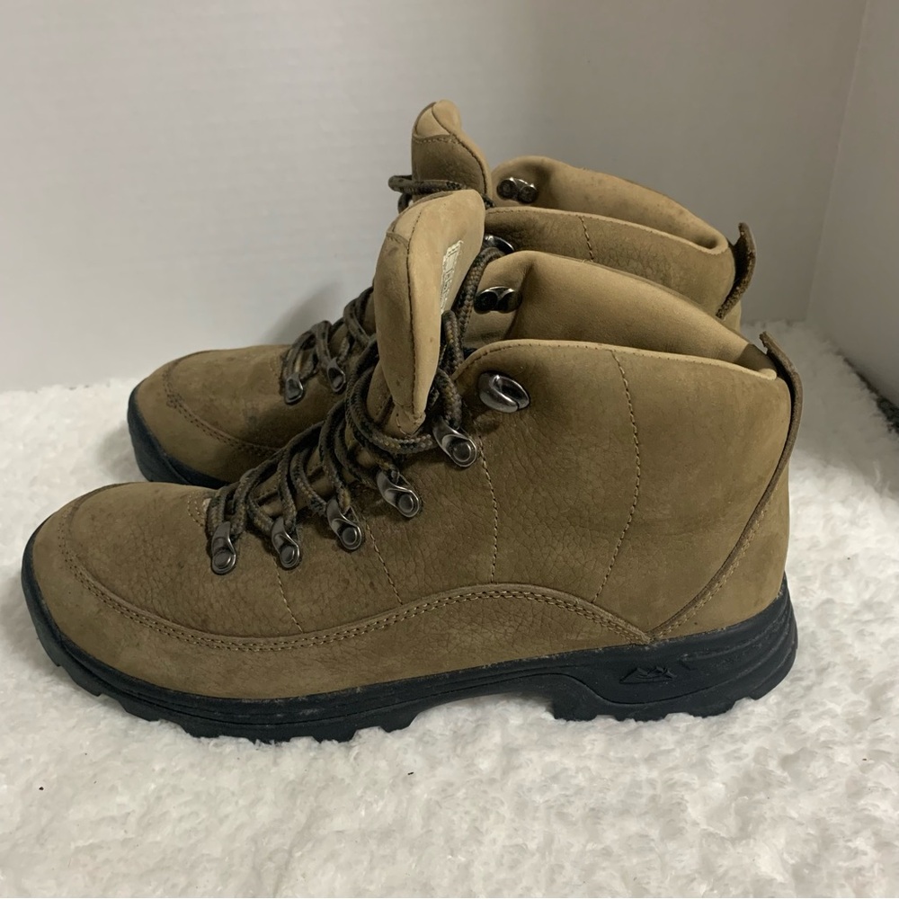 MONTRAIL Women’s‎ Brown HIKING Trail BOOTS Vibrant Sz 8 EUC Gensand 1225